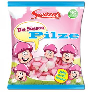 Preview: Swizzels Süße Schaumpilze 100g